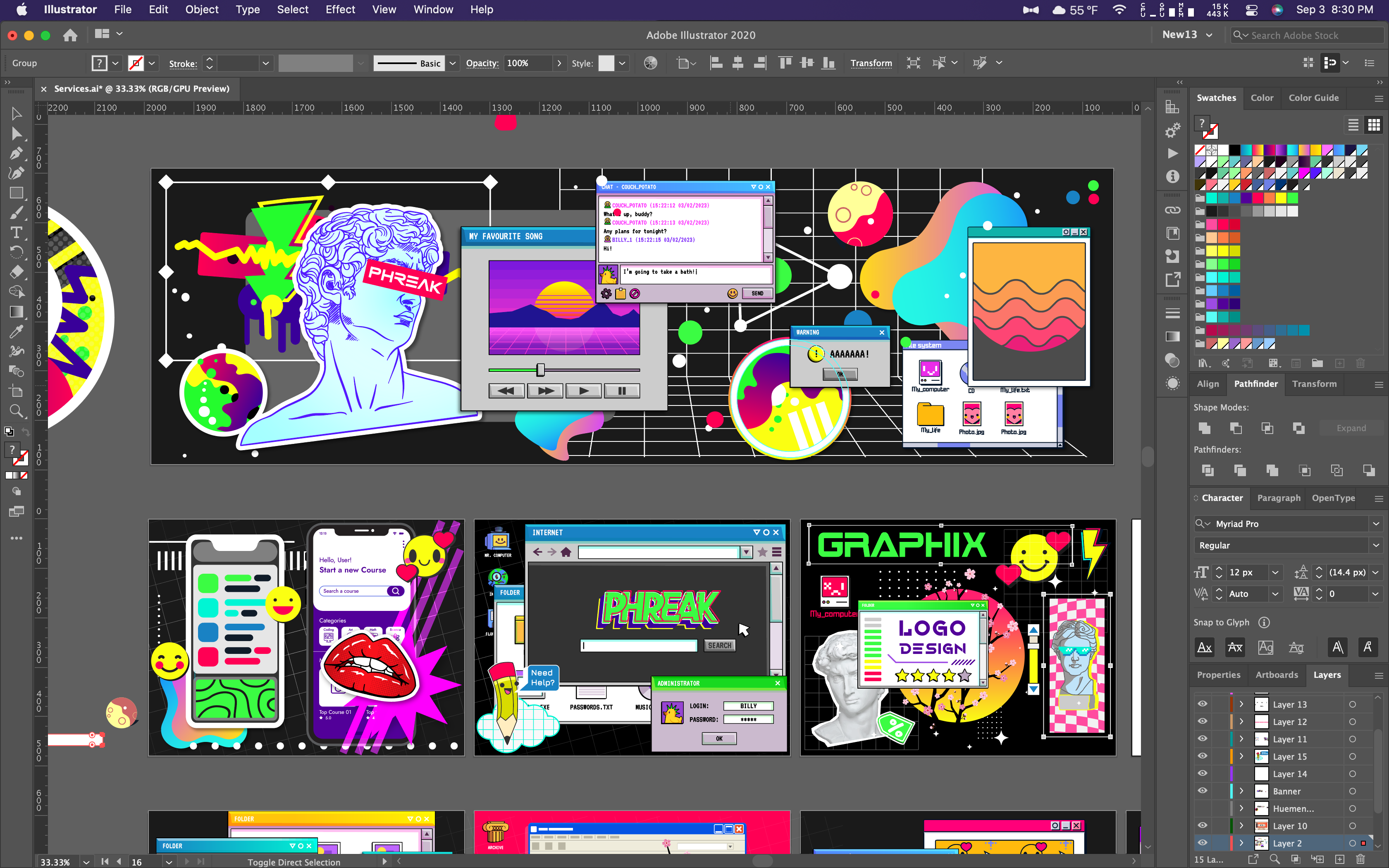 Illustrator Work
